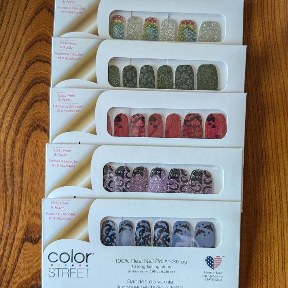 Color street holiday designs bundle